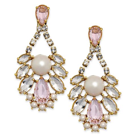 chanel pearl chandelier earrings|pearl chandelier earrings for sale.